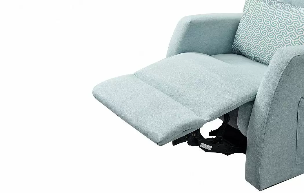 Кресло-реклайнер Vegas, снежная мята - фото 9