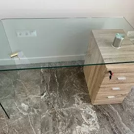 Стол письменный Waterfall, светлое дерево