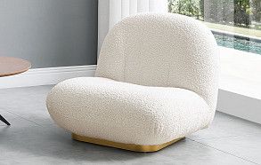 Кресло Cloud, слоновая кость/золото Кресло Cloud, слоновая кость/золото