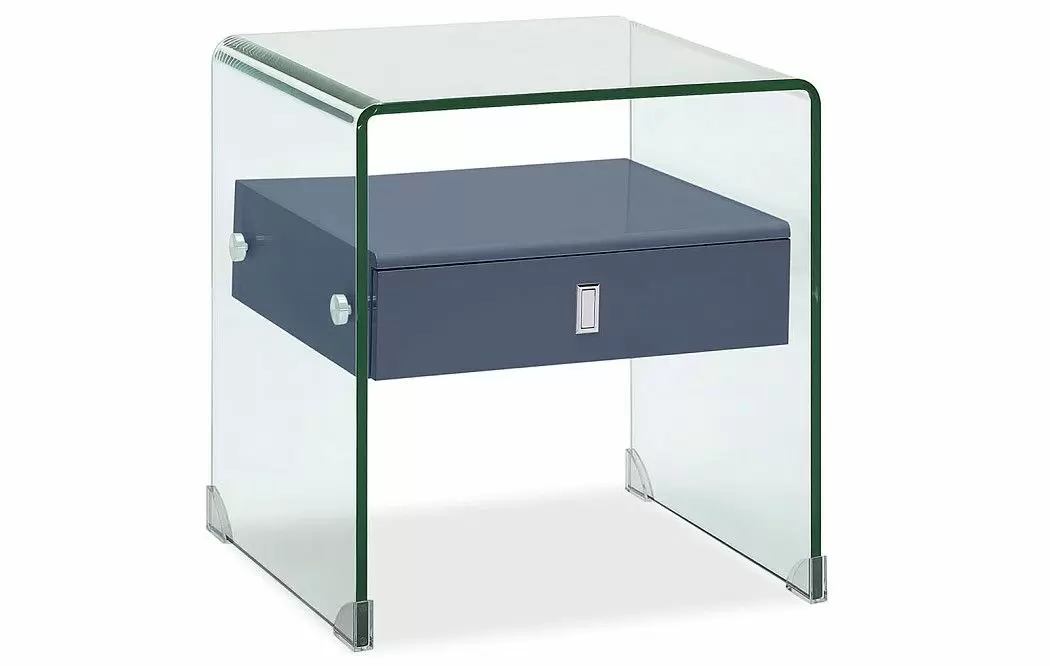 Столик Glasper, серый