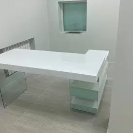 Стол письменный Attica, белый