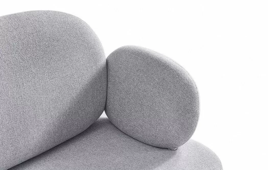 Диван Coco 2-х местный, серый - фото 8