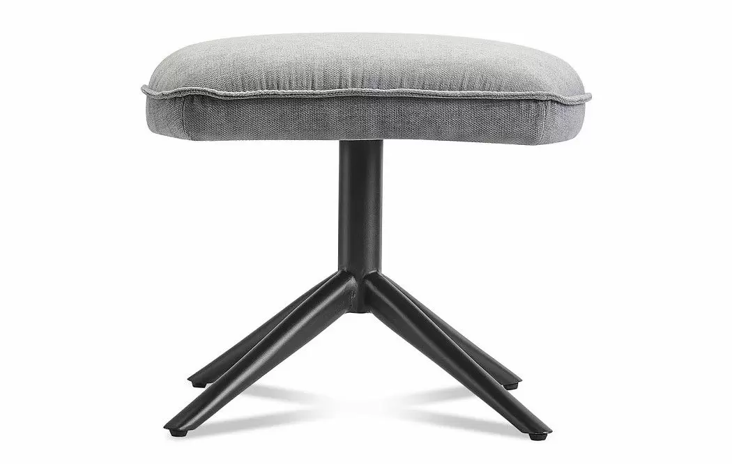 Кресло и оттоманка Lucille, серый - фото 16