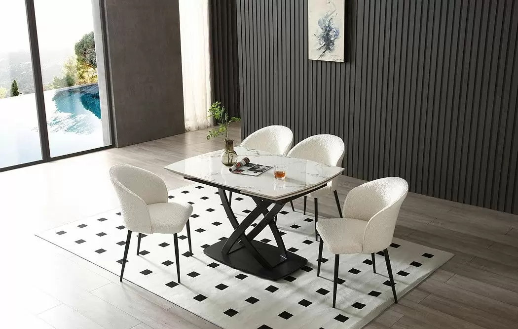 Стол Lorenzo + 4 стула Ornella - фото 2