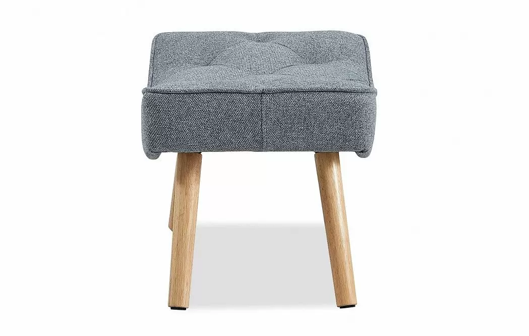 Оттоманка Hygge, серый/натуральный - фото 4