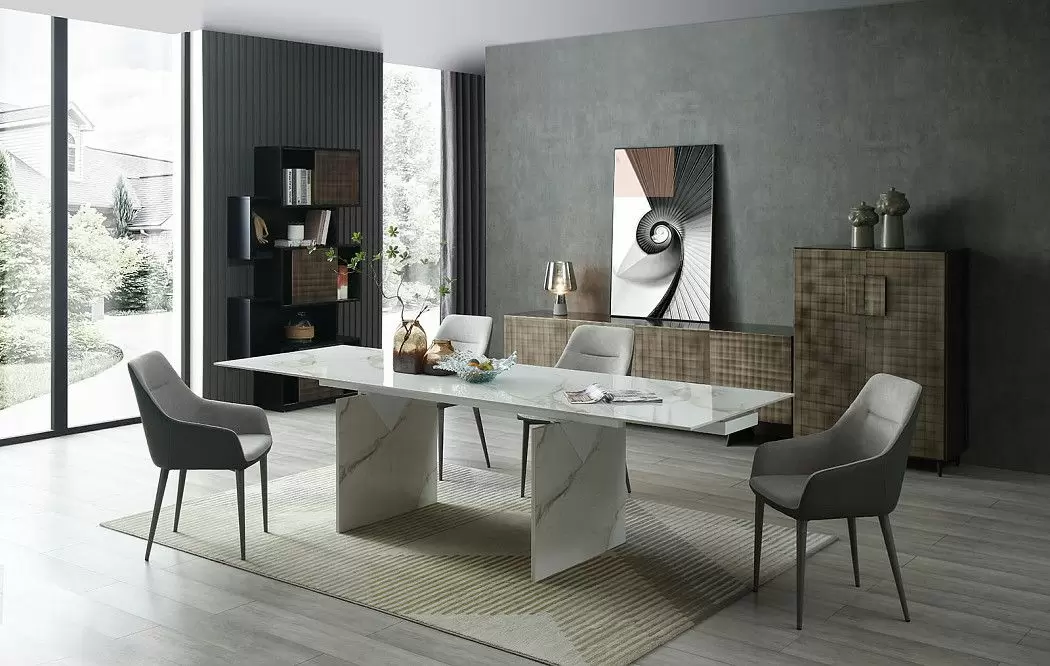 Стол Santorini + 4 стула Romeo