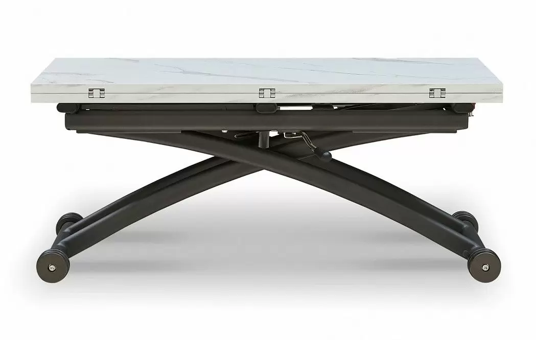 Стол-трансформер Jordan, светлый мраморный рисунок - фото 5