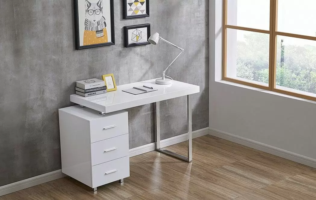 Стол письменный Ashby, белый - фото 5