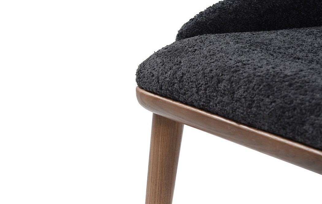 Стул Augusta, графит/орех - фото 8