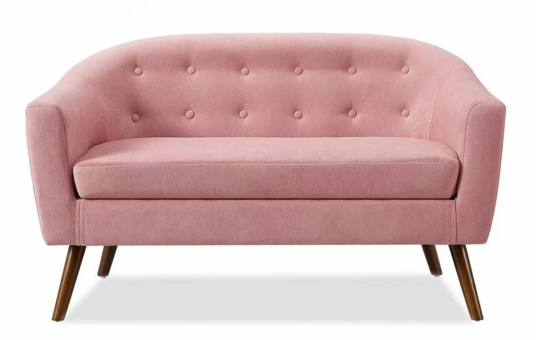 Комплект мягкой мебели Florence, коралловый/орех - фото 11