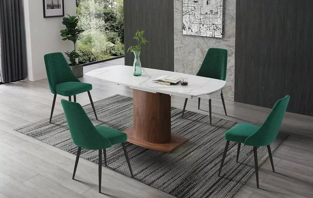 Стул Don, темно-зеленый/черный - фото 3