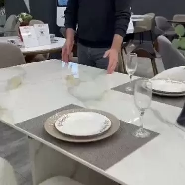 ВИДЕО Стол Santorini, стул Ornella из румера