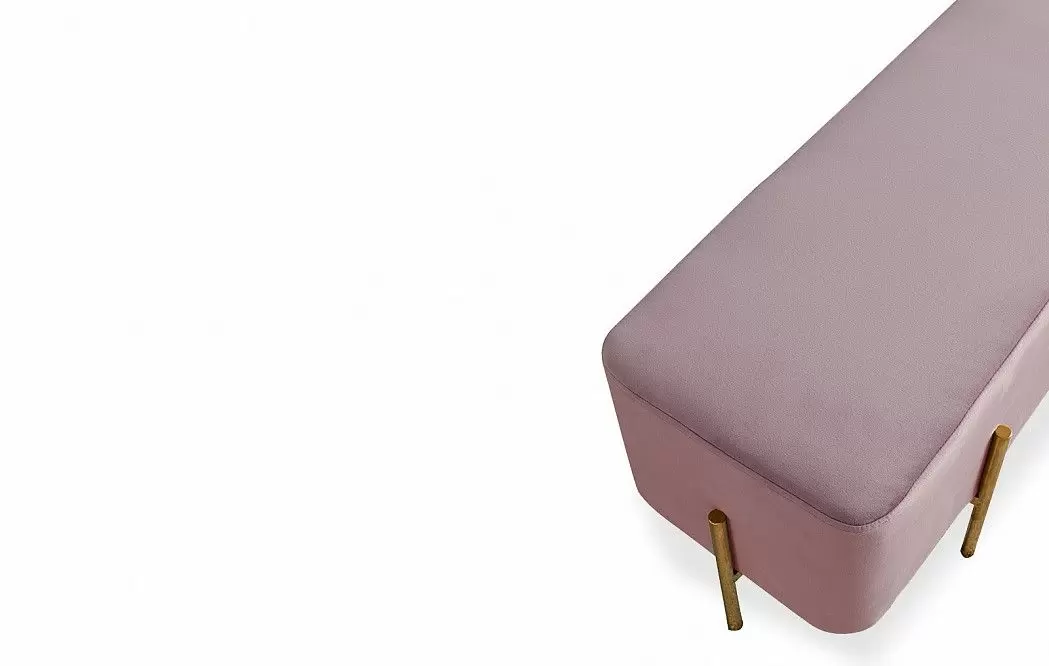 Банкетка Gatsby большая, лиловый/золото - фото 5