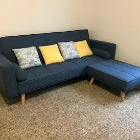 Диван-кровать Scandinavia, голубой цвет