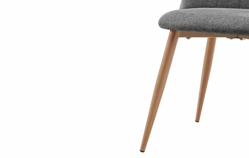 Стул Angela, темно-серый/дерево - фото 6