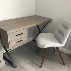 Стол Ravenna + 4 темно-серых стула Max