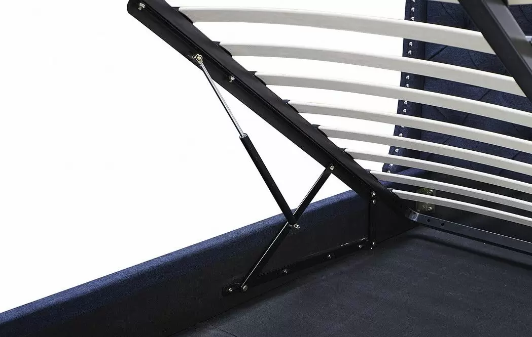 Кровать Evita 180x200 (с подъемным механизмом), темно-синий - фото 6