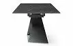 Стол раскладной Savoy 160-220, черная керамика