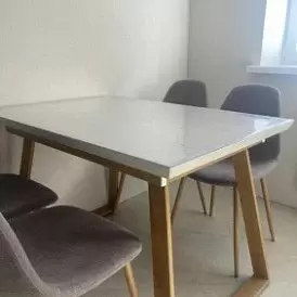 Стул Jackson, голубой/черный