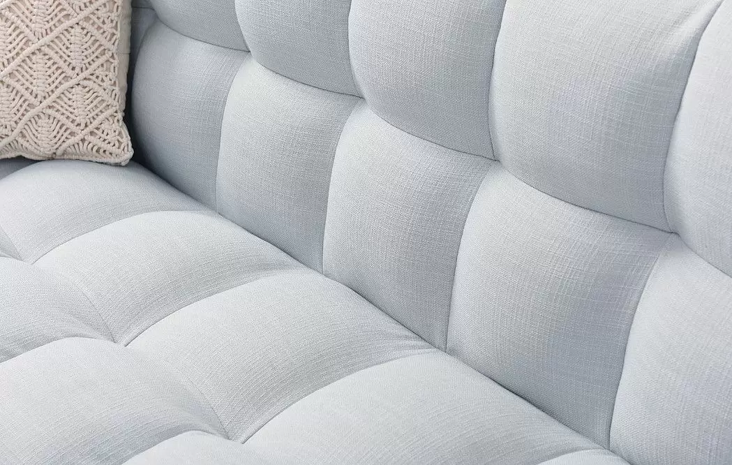 Диван-кровать Madrid, небесно-голубой/золотые ножки - фото 8