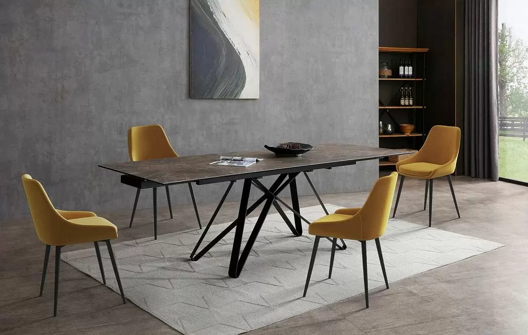 Стул Pepper, желтый/черный - фото 3