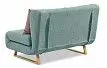 Диван-кровать Rosy-2 2-х местный, мята/коралловый