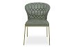 Стул Hilda, зеленый/шампань