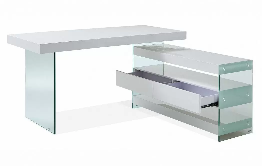 Стол письменный Attica, белый - фото 6