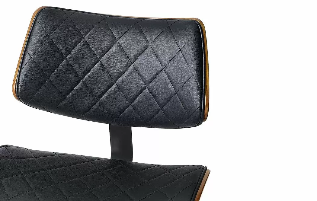 Кресло Harvey, черный/орех - фото 4