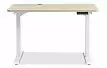 Стол Vancouver (120) беленый дуб, регулируемая высота, электропривод