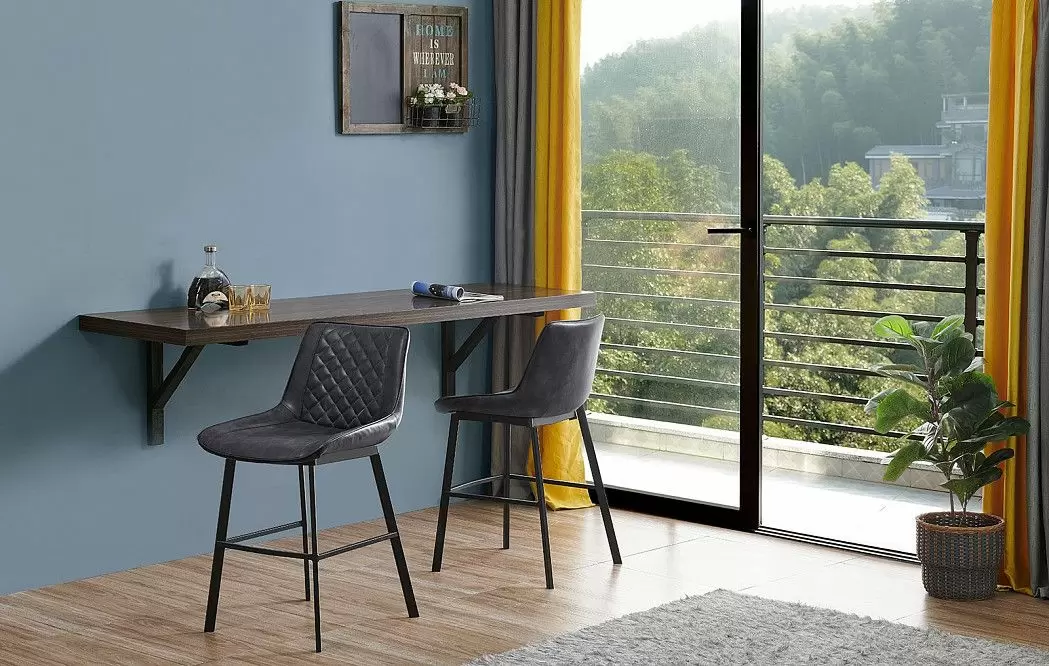 Стул полубарный Trix (65), темно-серый - фото 2