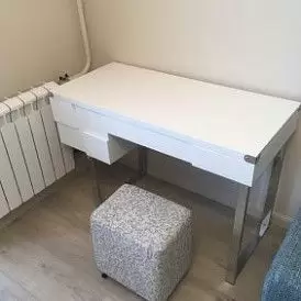 Стол письменный Brooklyn, орех/черный