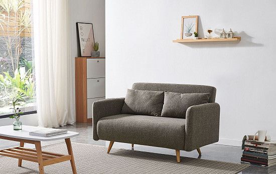 Диван-кровать Cardiff, коричневый меланж