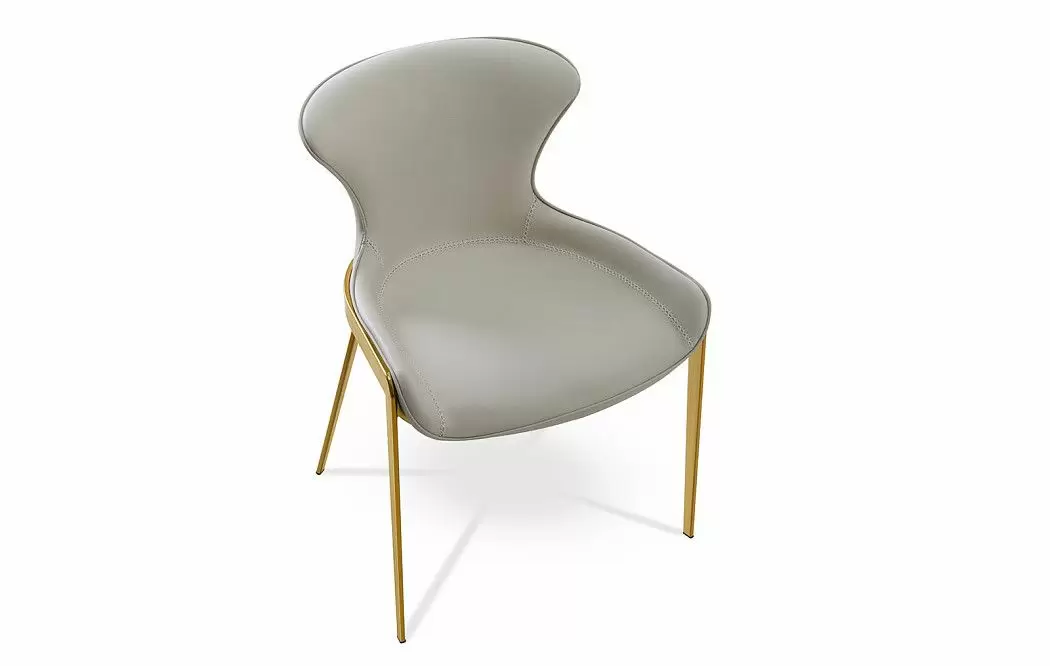 Стул Hillary, кремовый/золото - фото 9