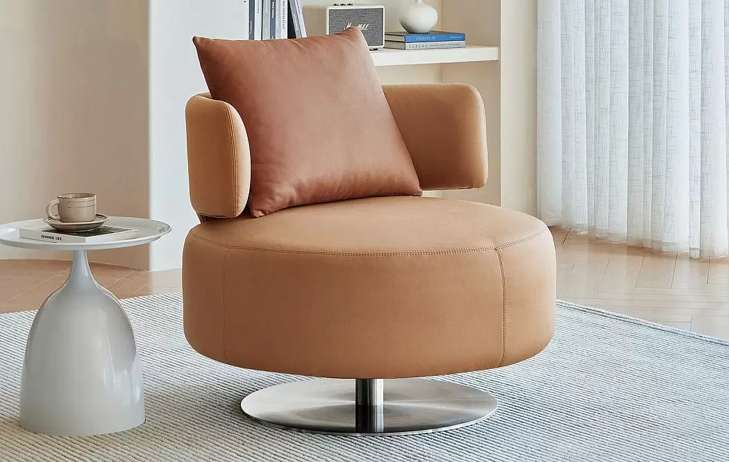 Кресло Sandra, карамель/мокко