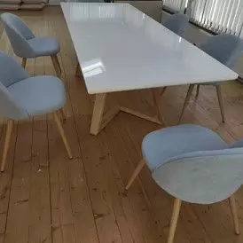 Стол раскладной Avalon, белый/ясень