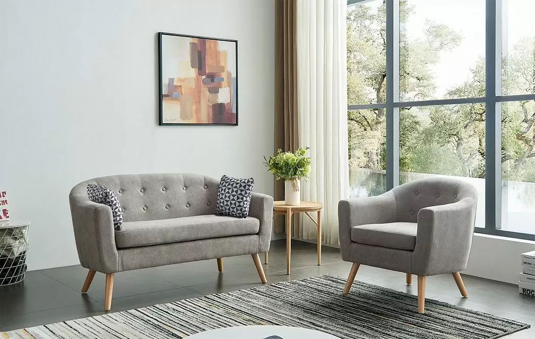 Подушка Grey Velvet Pattern (40x40) - фото 3