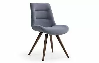 Стул Max, темно-серый/орех