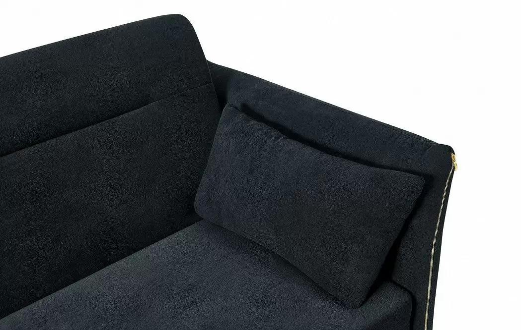 Диван-кровать Liverpool, графит/золото - фото 4