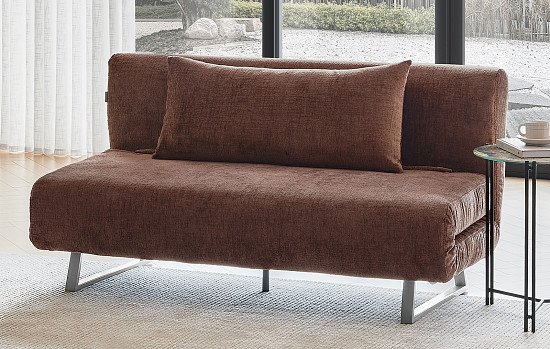 Диван-кровать Rosy 3-х местный, коричневый