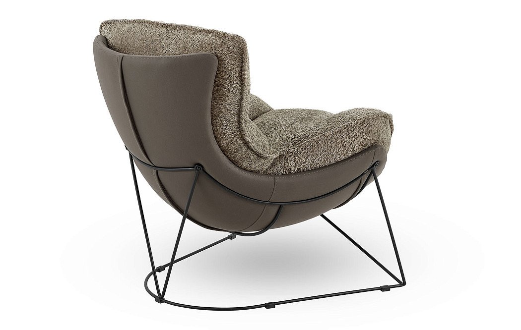 Кресло May, серо-коричневый - фото 9