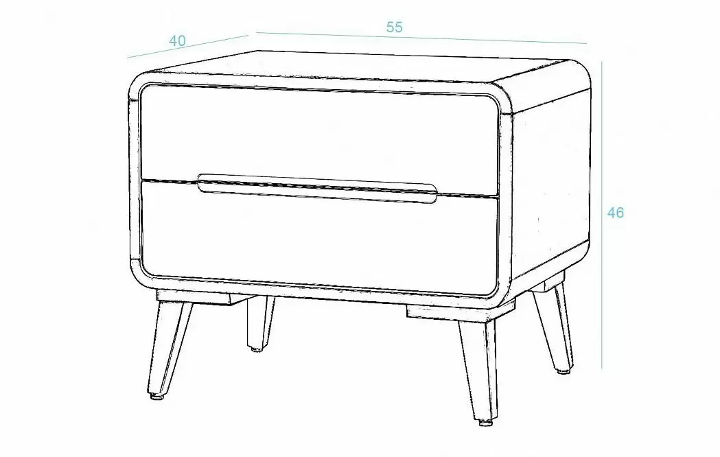 Тумба прикроватная Dandy - фото 4