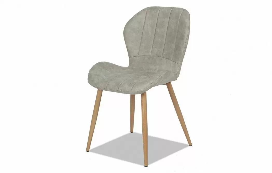 Стул Debby, светло-серый/дерево - фото 8