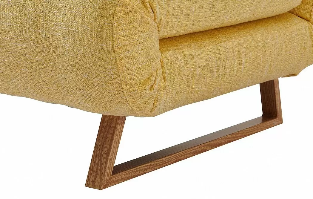 Кресло-кровать Rosy, желтый/без принта - фото 8