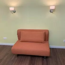 Диван-кровать Rosy 3-х местный, коричневый