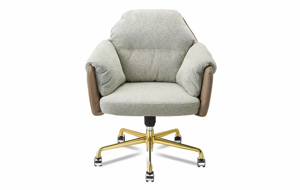 Кресло Joyce, бежевый/коричневый/золото - фото 3