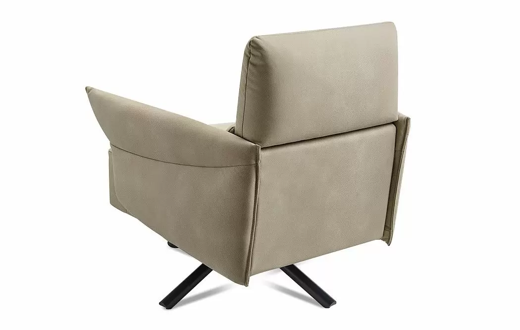 Кресло и оттоманка Wendy, темно-бежевый - фото 9