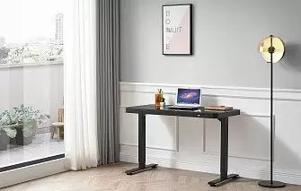 Стол New Jersey (120) черный, регулируемая высота, электропривод