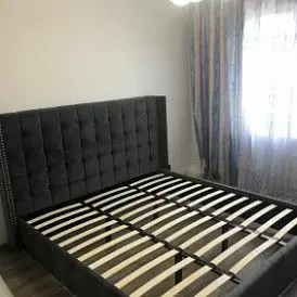 Кровать с подъемным механизмом Vivien 180x200, желтый