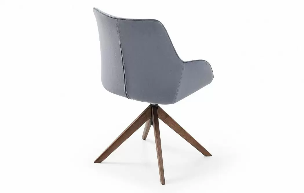 Стул Sheryl, серый/орех - фото 16